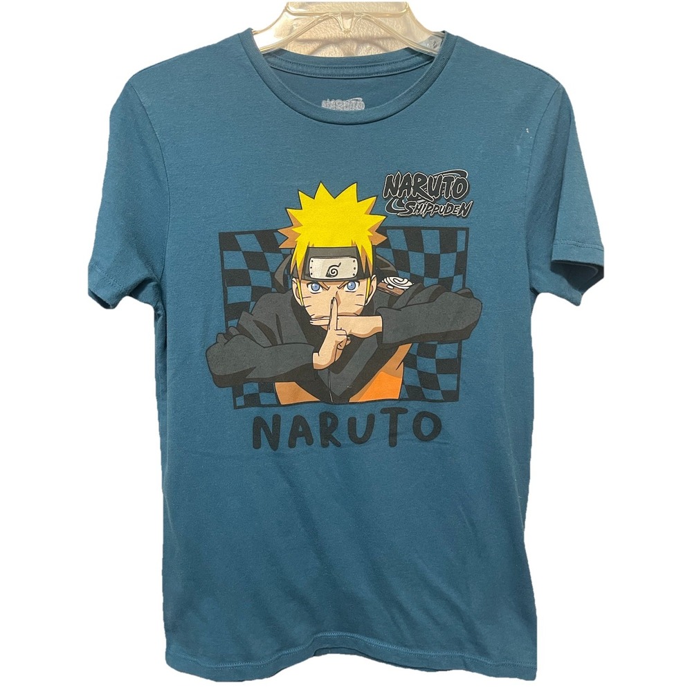 Naruto Shippuden  t shirt Blue Xs Unisex  Teenage Ninja   Anime